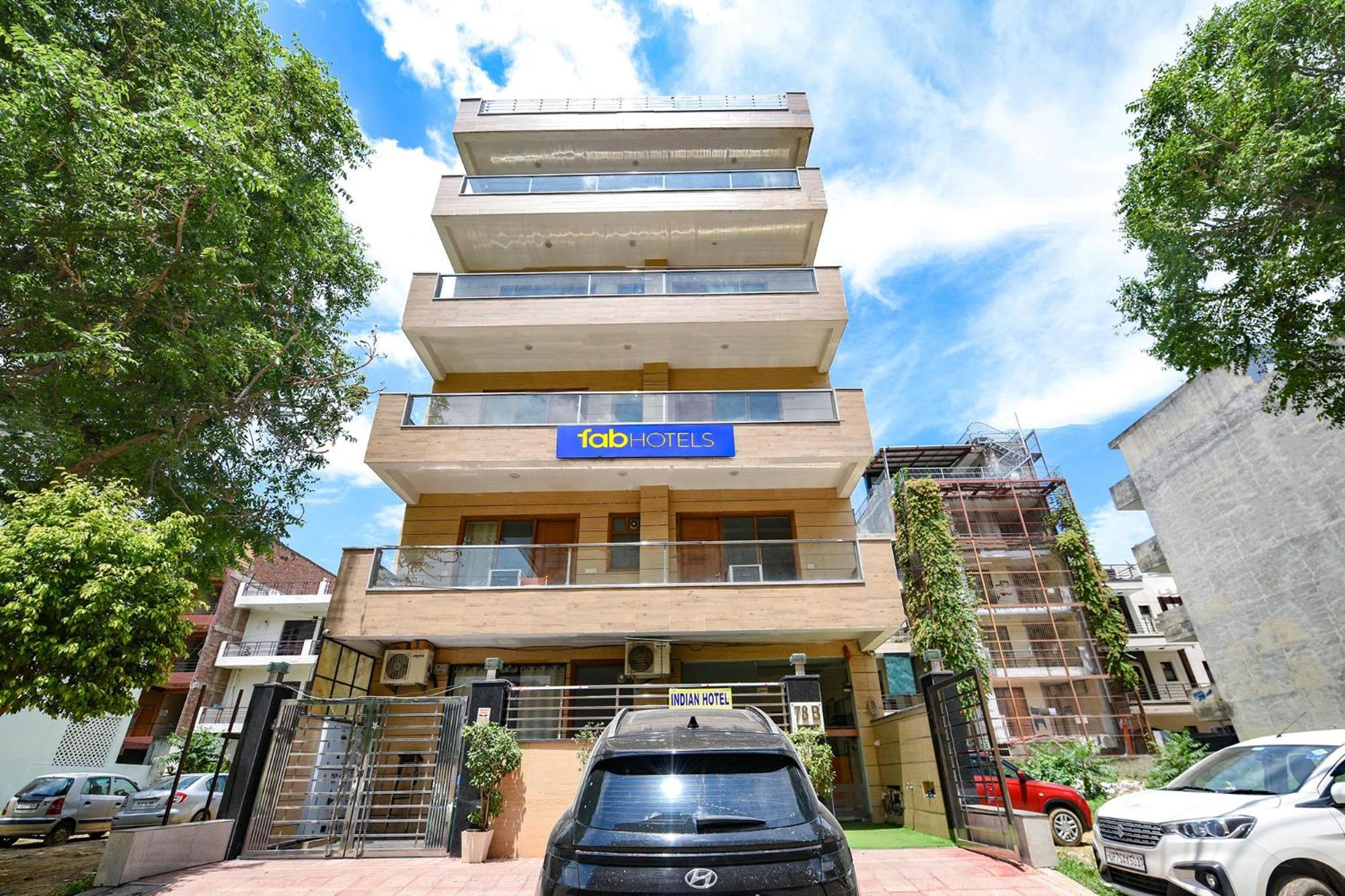 Fabhotel Indian I Gurgaon Exteriör bild